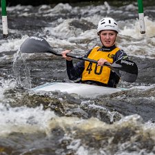 2019-08-24 Grandtully Part2 Grandtully rapids on the River Tay is a site for canoeing and rafting in Scotland.
